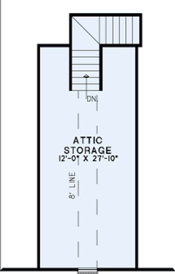 Home Plan - Country Floor Plan - Upper Floor Plan #17-3341