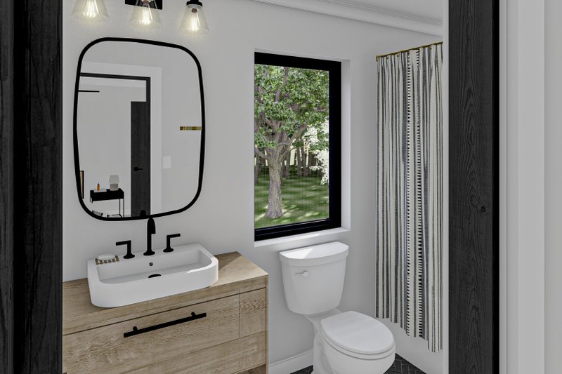 Architectural House Design - Interior - Bathroom for Modern House Plan #455-284 - 4 bed, 3.5 bath
