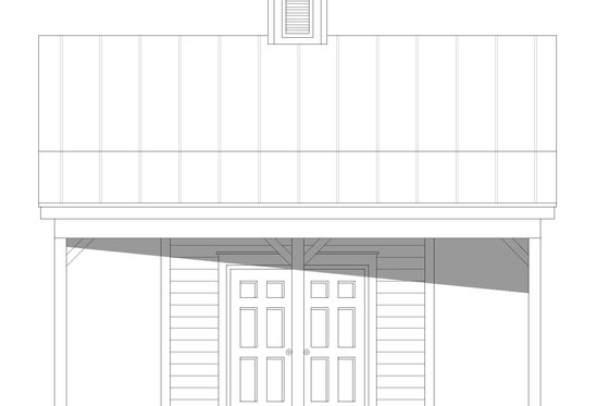 Exterior - Front Elevation 3 for Traditional House Plan #932-357, 0 bath