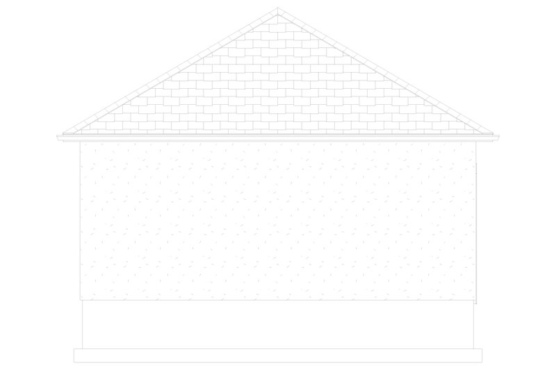 Architectural House Design - Exterior - Other Elevation 3 for Traditional House Plan #1060-91, 0 bath