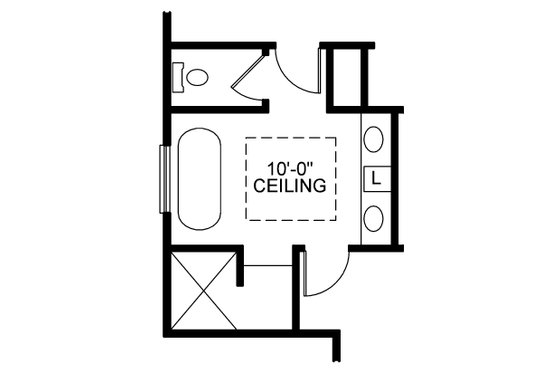 Floor Plan - Other Floor for Traditional House Plan #20-2406 - 4 bed, 3.5 bath