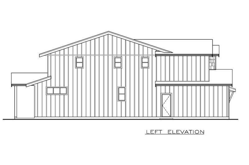 Home Plan - Exterior - Other Elevation for Farmhouse House Plan #1100-114 - 3 bed, 2.5 bath
