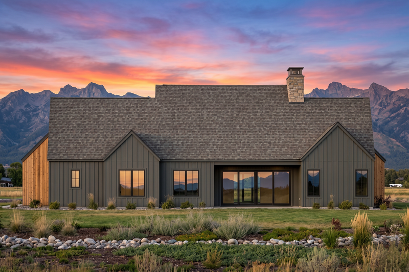 Dream House Plan - Exterior - Rear Elevation for Farmhouse House Plan #1096-209 - 4 bed, 3 bath