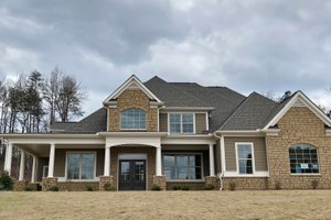 Dream House Plan - Traditional Exterior - Front Elevation Plan #437-56