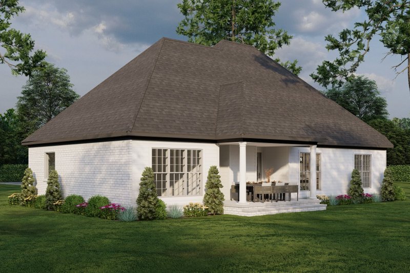 Dream House Plan - Exterior - Other Elevation 1 for Ranch House Plan #17-3324 - 3 bed, 2 bath
