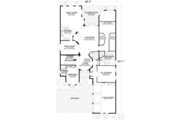 Mediterranean Style House Plan - 4 Beds 4.5 Baths 4370 Sq/Ft Plan #420-153 
