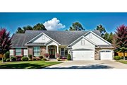 Craftsman Style House Plan - 3 Beds 2 Baths 1540 Sq/Ft Plan #58-180 