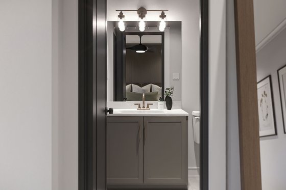 Interior - Bathroom for Cottage House Plan #455-703 - 2 bed, 2.5 bath