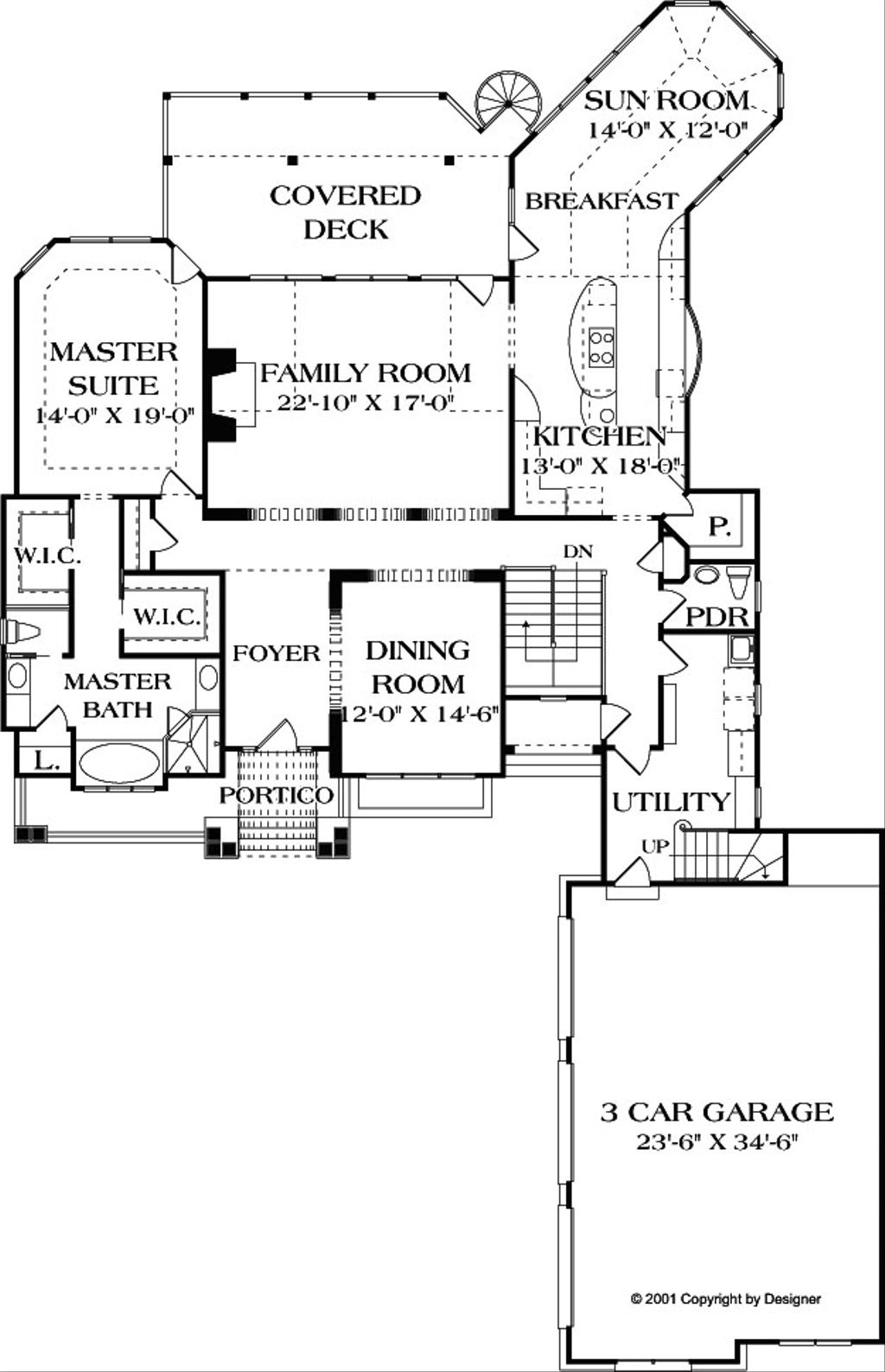 Craftsman Style House Plan 4 Beds 4 5 Baths 4304 Sq Ft Plan 453