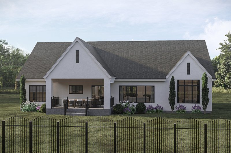 Cottage Style House Plan - 3 Beds 3 Baths 2099 Sq/Ft Plan #455-740 ...