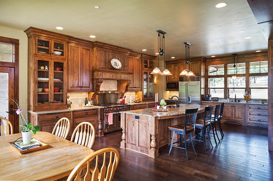 Interior - Kitchen 1 for Ranch House Plan #48-712 - 3 bed, 3 bath