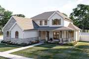 Traditional Style House Plan - 3 Beds 2.5 Baths 2142 Sq/Ft Plan #455-668 