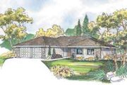 Ranch Style House Plan - 3 Beds 2.5 Baths 1719 Sq/Ft Plan #124-469 