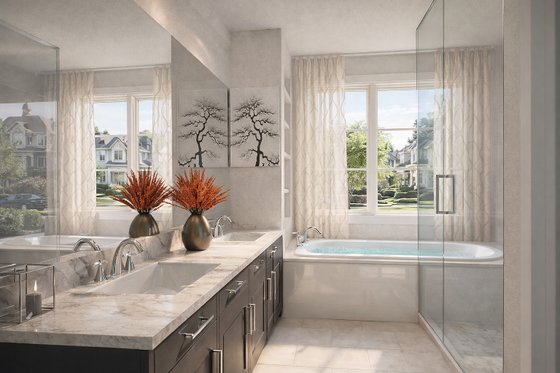 Exterior - Front Elevation 4 for Modern House Plan #928-360 - 3 bed, 2 bath