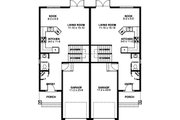 Craftsman Style House Plan - 3 Beds 2.5 Baths 1703 Sq/Ft Plan #126-196 