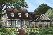 Country Style House Plan - 4 Beds 3 Baths 2272 Sq/Ft Plan #137-182 