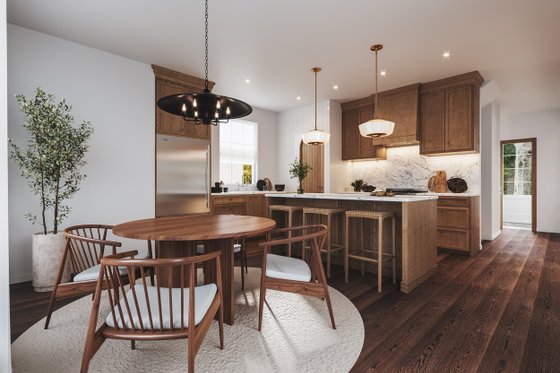 Interior - Dining Room 1 for Classical House Plan #23-2813 - 4 bed, 3.5 bath