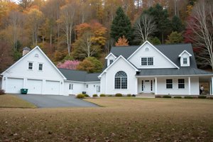 Farmhouse Exterior - Front Elevation Plan #3-259