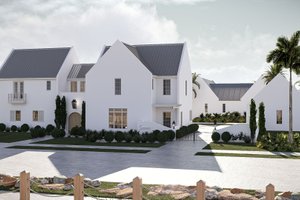 Dream House Plan - Exterior - Front Elevation for Beach House Plan #455-756 - 5 bed, 5.5 bath
