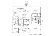 Craftsman Style House Plan - 4 Beds 3 Baths 2481 Sq/Ft Plan #17-2531 