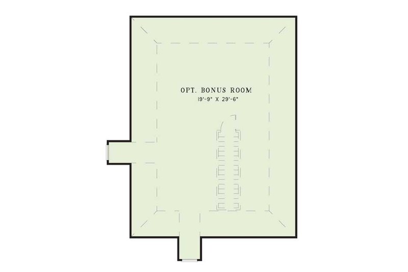Home Plan - Floor Plan - Upper Floor for Country House Plan #17-1018 - 3 bed, 2 bath