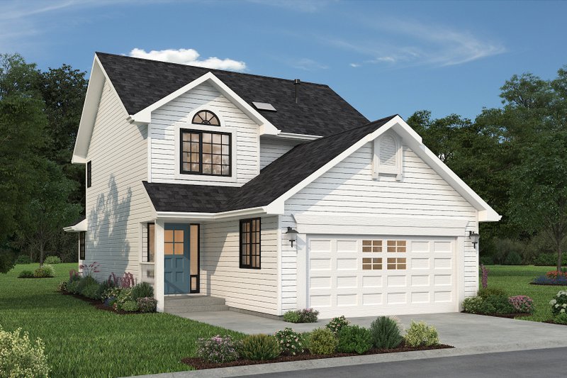 Dream House Plan - Traditional Exterior - Front Elevation Plan #18-282