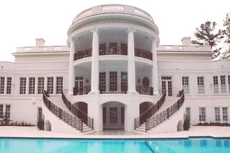 Home Plan - Classical Exterior - Rear Elevation Plan #119-189