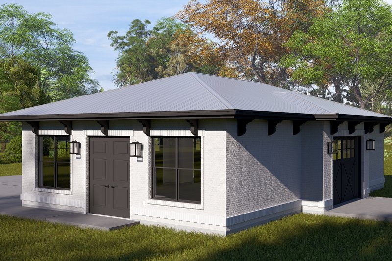 Home Plan - Exterior - Rear Elevation for Traditional House Plan #1060-373, 0 bath