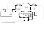 European Style House Plan - 3 Beds 3.5 Baths 3745 Sq/Ft Plan #70-1145 