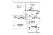 Craftsman Style House Plan - 4 Beds 3.5 Baths 2670 Sq/Ft Plan #1116-19 Floor 