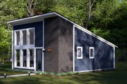 Modern Style House Plan - 2 Beds 1 Baths 627 Sq/Ft Plan #513-2284 