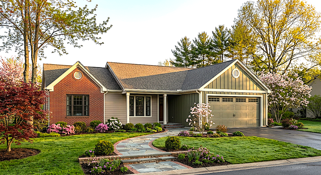 Exterior - Front Elevation 2 for Traditional House Plan #30-377 - 3 bed, 2 bath