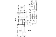 European Style House Plan - 3 Beds 3.5 Baths 2904 Sq/Ft Plan #48-239 