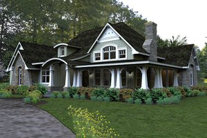 Craftsman style home by Texas architect David Wiggins - 2200 sft