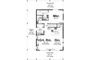 Barndominium Style House Plan - 3 Beds 3.5 Baths 2160 Sq/Ft Plan #455-677 Floor 