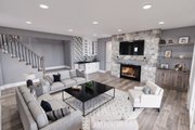 Farmhouse Style House Plan - 4 Beds 4 Baths 3046 Sq/Ft Plan #51-1449 