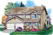 Traditional Style House Plan - 3 Beds 2 Baths 2071 Sq/Ft Plan #18-274 