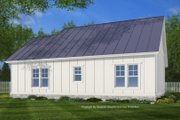 Farmhouse Style House Plan - 3 Beds 2 Baths 1146 Sq/Ft Plan #51-1440 
