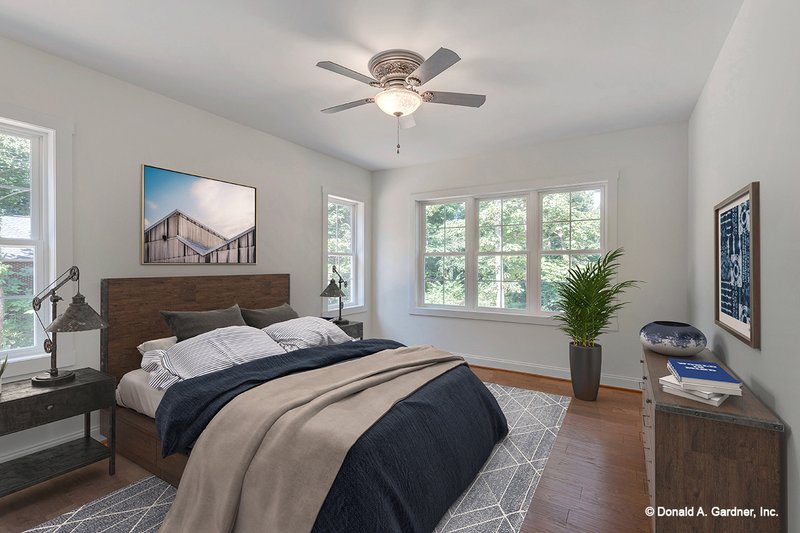 Home Plan - Interior - Bedroom for Cottage House Plan #929-1066 - 3 bed, 2.5 bath