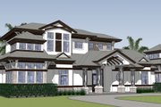 Contemporary Style House Plan - 5 Beds 6.5 Baths 4395 Sq/Ft Plan #548-46 