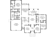 European Style House Plan - 3 Beds 2.5 Baths 3281 Sq/Ft Plan #406-144 