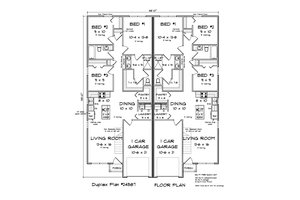 Floor Plan - Main Floor for Cottage House Plan #513-2380 - 3 bed, 2 bath