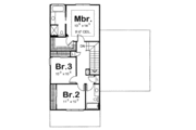 Craftsman Style House Plan - 3 Beds 2.5 Baths 1649 Sq/Ft Plan #20-1219 