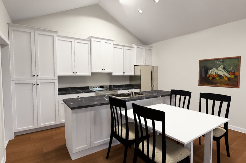 House Blueprint - Interior - Kitchen for Cottage House Plan #513-2451 - 4 bed, 2.5 bath
