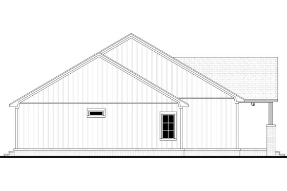 Exterior - Other Elevation for Southern House Plan #430-325 - 3 bed, 2.5 bath