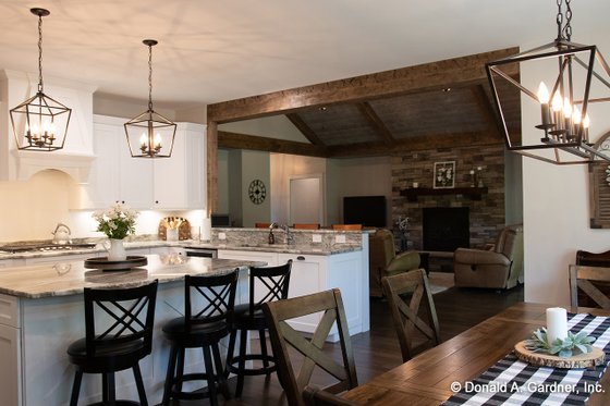 Interior - Kitchen for Ranch House Plan #929-1004 - 4 bed, 3 bath