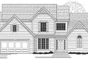 Traditional Style House Plan - 4 Beds 2.5 Baths 2303 Sq/Ft Plan #67-395 