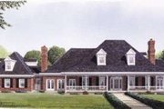 Southern Style House Plan - 5 Beds 4.5 Baths 4204 Sq/Ft Plan #410-195 