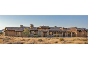 Mediterranean Exterior - Front Elevation Plan #892-31