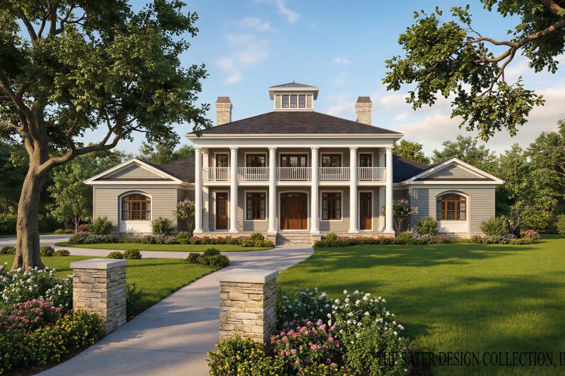 Home Plan - Classical Exterior - Front Elevation Plan #930-94